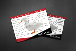 Interactive Duck Anatomy Teaching Chart - 40” x 30”