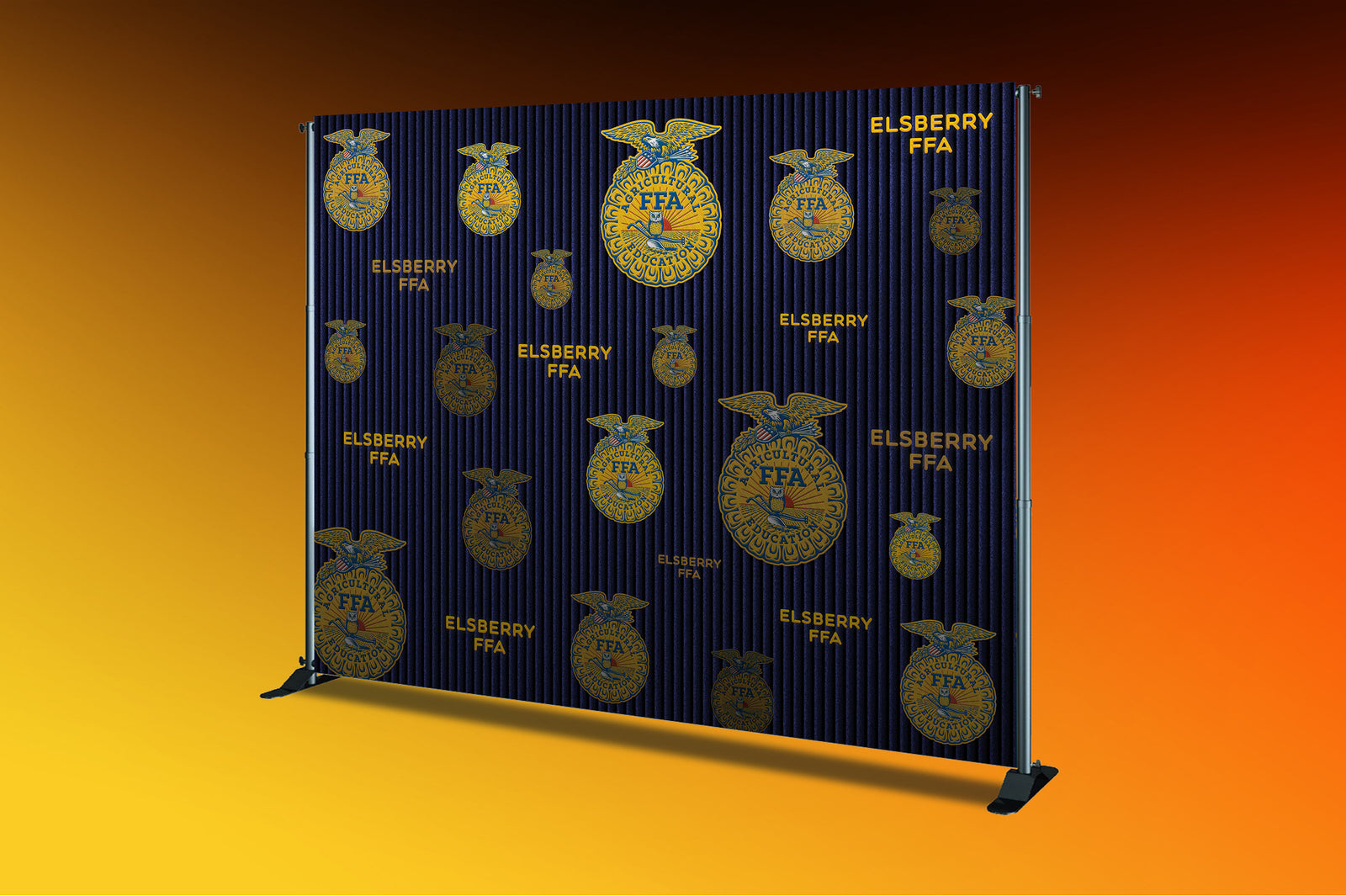 Custom FFA Chapter Backdrop - Corduroy