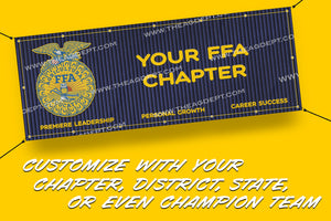 Custom FFA Chapter Vinyl Banner