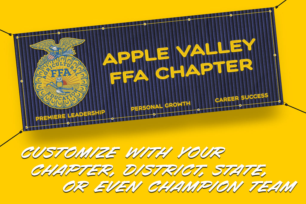 Custom FFA Chapter Vinyl Banner