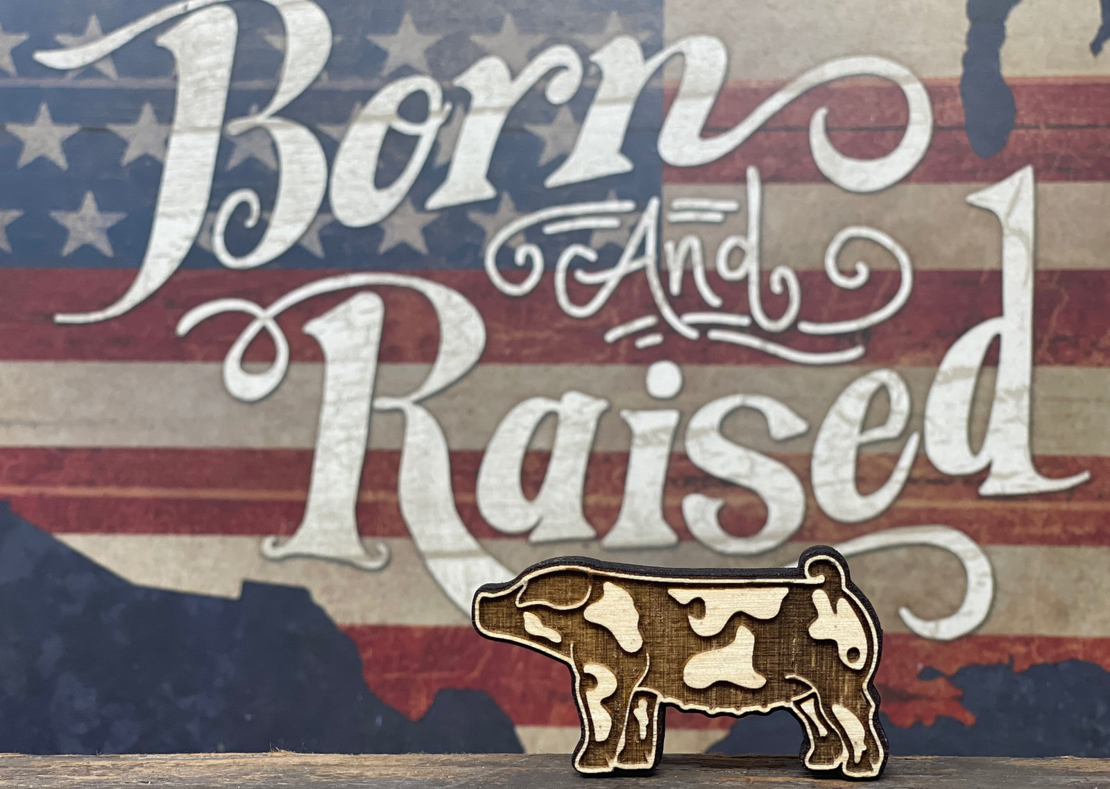 American Farm Toy Show Pig - Spot