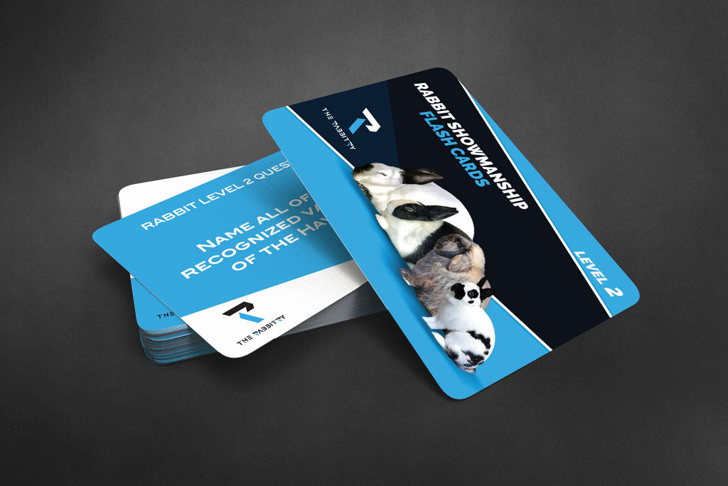 3 Deck Multi-Level Rabbit Flashcard Bundle - Next Level Livestock Camps