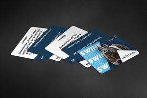 3 Deck Multi-Level Swine Showmanship Flashcard Bundle